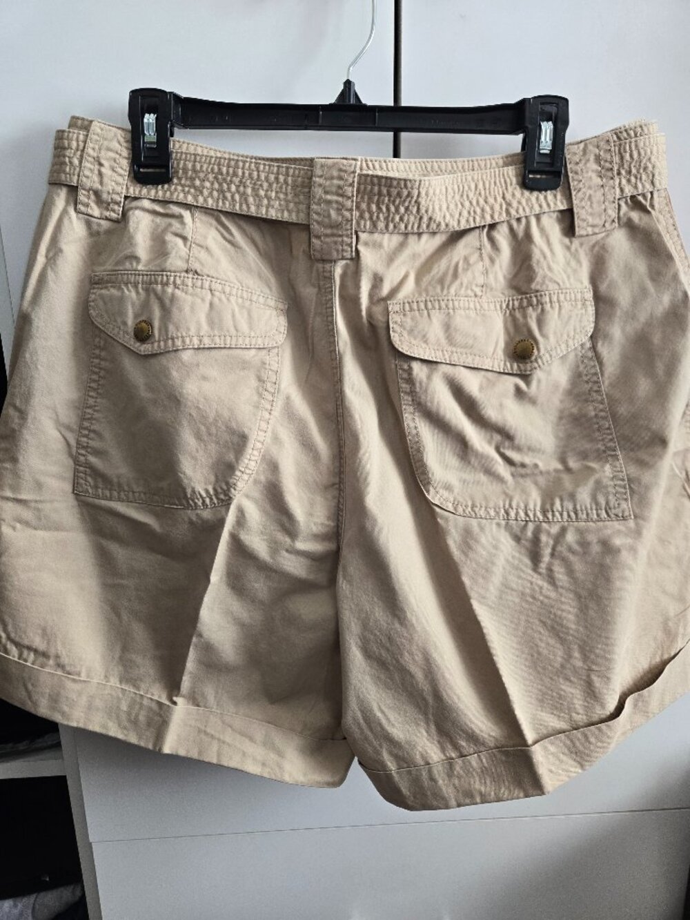 Lauren Ralph Lauren Womens Khaki Safari Shorts
